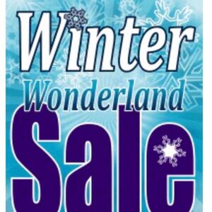 Winter Wonderland Sale Poster